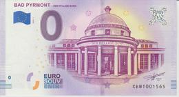 Billet Touristique 0 Euro Souvenir Allemagne Bad Pyrmont 2018-1 N°XEBT001565 - Essais Privés / Non-officiels