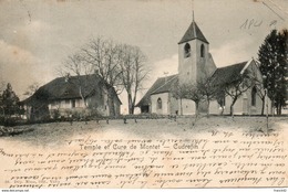 Suisse. Temple Et Cure De Montet. Cudrefin - Cudrefin