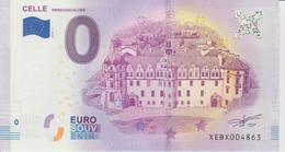 Billet Touristique 0 Euro Souvenir Allemagne Celle 2018-1 N°XEBX004863 - Essais Privés / Non-officiels