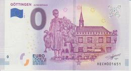 Billet Touristique 0 Euro Souvenir Allemagne Gottingen 2018-1 N°XECH001651 - Pruebas Privadas