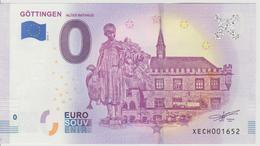 Billet Touristique 0 Euro Souvenir Allemagne Gottingen 2018-1 N°XECH001652 - Pruebas Privadas