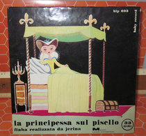 LA PRINCIPESSA SUL PISELLO  COVER NO VINYL 45 GIRI - 7" - Accessoires, Pochettes & Cartons