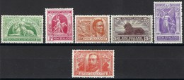 ⭐ Nouvelle Zélande - Dominion - N° 169 à 174 * - Neuf Avec Charnière ⭐ - Unused Stamps