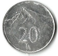 Lot 1 Pièce De Monnaie 20 Halierov  1994 - Slowakei