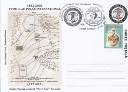 INTERNATIONAL POLAR YEAR, FORT RAE ARCTIC STATION, SPECIAL POSTCARD, 2007, ROMANIA - Internationale Pooljaar