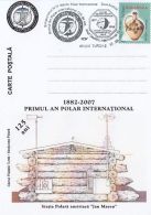 INTERNATIONAL POLAR YEAR, JAN MAYEN ARCTIC STATION, SPECIAL POSTCARD, 2007, ROMANIA - Año Polar Internacional