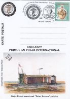 INTERNATIONAL POLAR YEAR, POINT BARROW ARCTIC STATION, SPECIAL POSTCARD, 2007, ROMANIA - International Polar Year