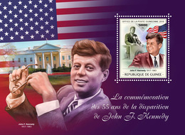 Guinea. 2018 55th Memorial Anniversary Of John F. Kennedy. (405b) - Kennedy (John F.)