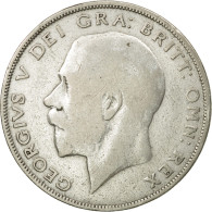 Monnaie, Grande-Bretagne, George V, 1/2 Crown, 1923, TB+, Argent, KM:818.2 - K. 1/2 Crown