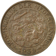 Monnaie, Pays-Bas, Wilhelmina I, Cent, 1939, TB, Bronze, KM:152 - 1 Centavos