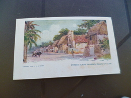 CPA En Américain Street Scene In Assan Islanf Of Guam  Serie Our Colonies - Autres & Non Classés