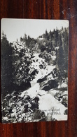 KAZAKHSTAN. ALMATY Surroundings . Waterfall. 1920s Rare GLAVLIT Edition /  Postcard - Kazajstán