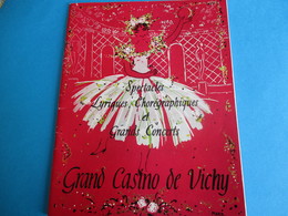 Théâtre Des Fleurs/Grand Casino De VICHY/Saison Artistique/L Daydé, J Rhodes, R Massard,M Lafon, Etc/ 1959    PROG179 - Programmes