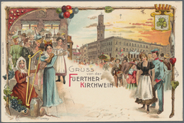 Bayern - Ganzsachen: 1899/1917, Schöne Partie Mit 8 Verschiedenen Privatganzsachen, Meist Ereigniska - Other & Unclassified