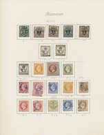 Hannover - Marken Und Briefe: 1850/1864: Weitgehend Vollständige, Mit Wenigen Ausnahmen Gebrauchte S - Hanover