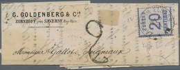 Norddeutscher Bund - Marken Und Briefe: 1868-1870: Kollektion Von 26 Briefen, Ganzsachen Und Zwei Po - Sonstige & Ohne Zuordnung