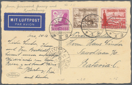 Deutsches Reich: 1863/1956, Kleiner Brief U. Kartenposten Mit Meist Deutschen Belegen Im Briefalbum - Colecciones