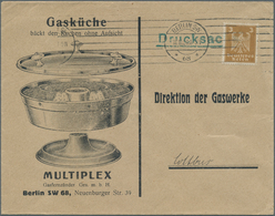 Deutsches Reich: 1922/1933, Posten Mit Ca.300 Firmen- Und Behördenbriefen Aus Der Inflations- Und We - Collections