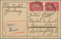 Deutsches Reich - Inflation: 1921-1923, Partie Mit über 350 Briefen Und Belegen, Dabei Viele Untersc - Unused Stamps