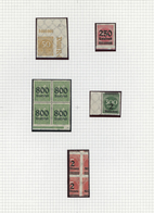 Deutsches Reich - Inflation: 1923, Postfrische Spezial-Sammlungspartie Von 25 Marken Incl. 4er-Block - Nuovi