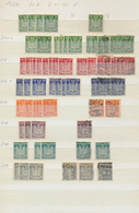 Deutsches Reich - 3. Reich: 1923 - 45, Umfangreicher Lagerbestand Weimar Ab Hochinflation In 4 Dicke - Used Stamps
