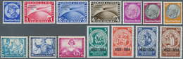 Deutsches Reich - 3. Reich: 1933/1945, In Hauptnummern Komplette, Postfrische Sammlung Mit Allen Blo - Used Stamps