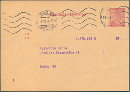 Deutsche Besetzung II. WK: 1938/1945. GANZSACHEN. Spannende Sammlung Von 58 Postkarten Aus Versch. G - Ocupación 1938 – 45