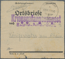 Feldpost 2. Weltkrieg: 1937/1945, Reichhaltiger Posten Mit über 400 Belegen Der Deutschen Feldpost W - Other & Unclassified