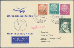 Deutschland Nach 1945: 1949-1990, Posten Mit Fast 400 Privatganzsachen, Bund, Berlin Und DDR, Dabei - Verzamelingen