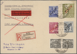 Berlin - Vorläufer: 1948-1949, Währungsreform, Wohl Einmalige Sammlung Mit Rund 250 Briefen Und Bele - Cartas & Documentos