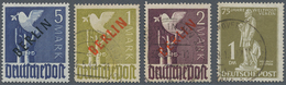 Berlin: 1949/1990, Anfangs Gemischt Angelegte Sammlung Im Leuchtturm-Vordruckalbum Ohne Block 1 Komp - Used Stamps