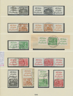 Berlin - Zusammendrucke: 1949/1989, Bauten I, Währungsgeschädigtenblock, Bauten II Bis Sehenswürdigk - Zusammendrucke