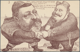 Ansichtskarten: Politik / Politics: POLITIK / GESCHICHTE / KRIEG, Ca. 1900/40, Wenige Neuere, Gr. Ka - Figuren