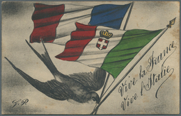 Ansichtskarten: Motive / Thematics: 1. WELTKRIEG, Französische Sammlung "Dirigeants Allies" (Die Ver - Autres & Non Classés