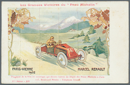 Ansichtskarten: Motive / Thematics: AUTOMOBILE, "Renault", Ein Französischer Automobilhersteller. Ei - Andere & Zonder Classificatie
