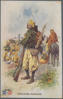 Ansichtskarten: Alle Welt: MAROKKO, Politik & Geschichte, 95 Alte Ansichtskarten Aus Den Jahren 1900 - Unclassified