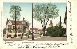 HETTSTEDT, Bahnhofstrasse (1908) AK - Hettstedt