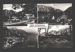 Der Attersee - Die Perle Des Salzkammerguts - Mehrbildkarte - 1959 - Attersee-Orte