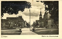 DESSAU, Blick In Die Kavalierstrasse (1930s) AK - Dessau