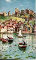 Angleterre. Whitby. Old Town. Carte Illustrée Oilette 7773 - Whitby