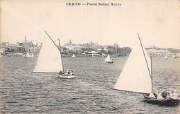 Australie .     Perth    From Swan River        (Voir Scan) - Perth