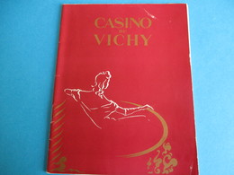 Casino De VICHY/ Théâtre Des Fleurs/ Saison Artistique 1956/La Mare Aux Canards/Jean TISSIER/1956  PROG183 - Programmi