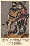 Die Wächter Des Heimat Propatria - Bundesfeier-Postkarte 1910 - Non Circulé - Sonstige & Ohne Zuordnung