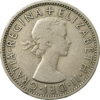 Monnaie, Grande-Bretagne, Elizabeth II, Florin, Two Shillings, 1955, TB+ - J. 1 Florin / 2 Shillings