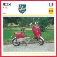 Ardent 50 Baby, Scooter De Ville, France, 1951, Moins Chère Mais Si Dénudé - Sport