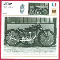 Alcyon 350 Grand Prix, Moto De Course, France, 1935, La Plus Glorieuse Des Championnes De France - Sport