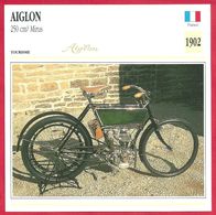 Aiglon 250 Cm3 Mirus, Moto De Tourisme, France, 1902, Moderne Pionnier - Sport