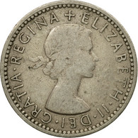 Monnaie, Grande-Bretagne, Elizabeth II, 6 Pence, 1954, TB+, Copper-nickel - H. 6 Pence