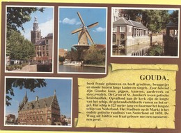 OLANDA - NEDERLAND - Paesi Bassi - Holland - Gouda - Multivues - Dutch Windmill - Not Used - Gouda