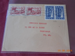 Lettre Du Maroc De 1952 A Destination De Perpignan - Covers & Documents